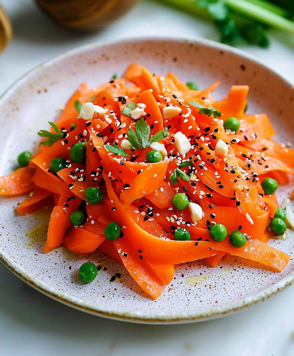Raw Carrot Salad TikTok